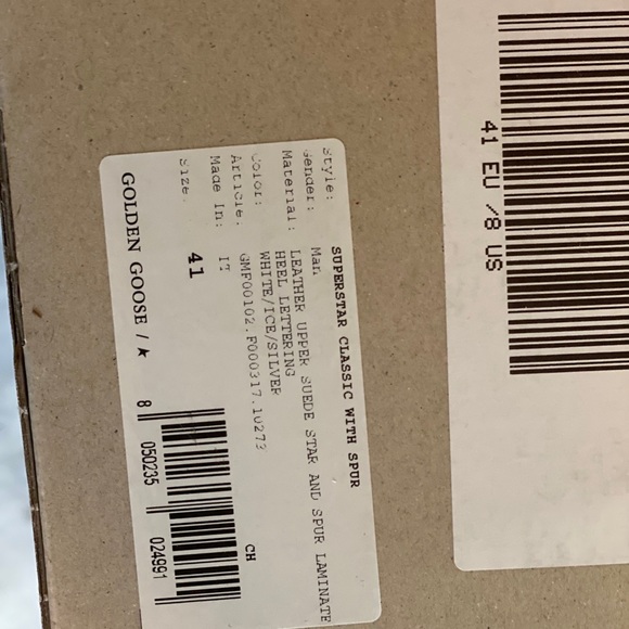 Golden Goose superstars size 41 NWT - Picture 6 of 11